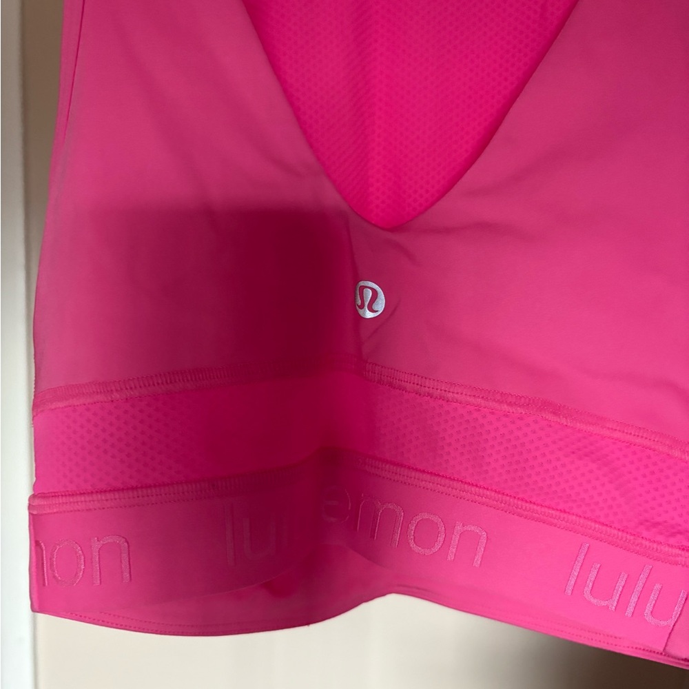 Lululemon Final Mile Crop Tank Top Pink Size 4 - Picture 5 of 5